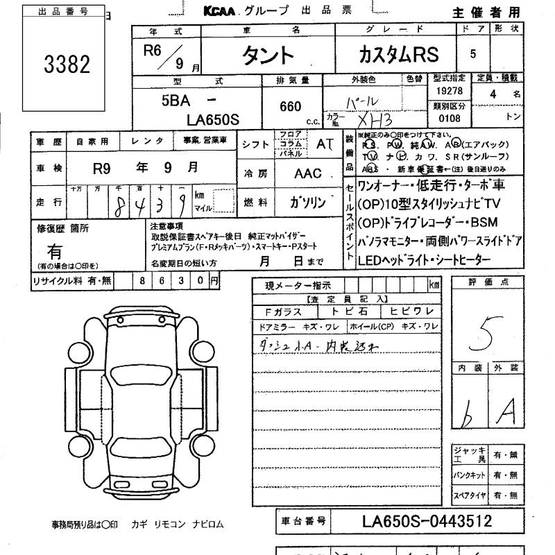 DAIHATSU TANTO