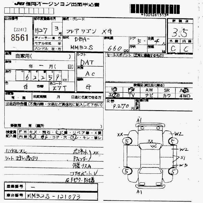 MAZDA FLAIR WAGON