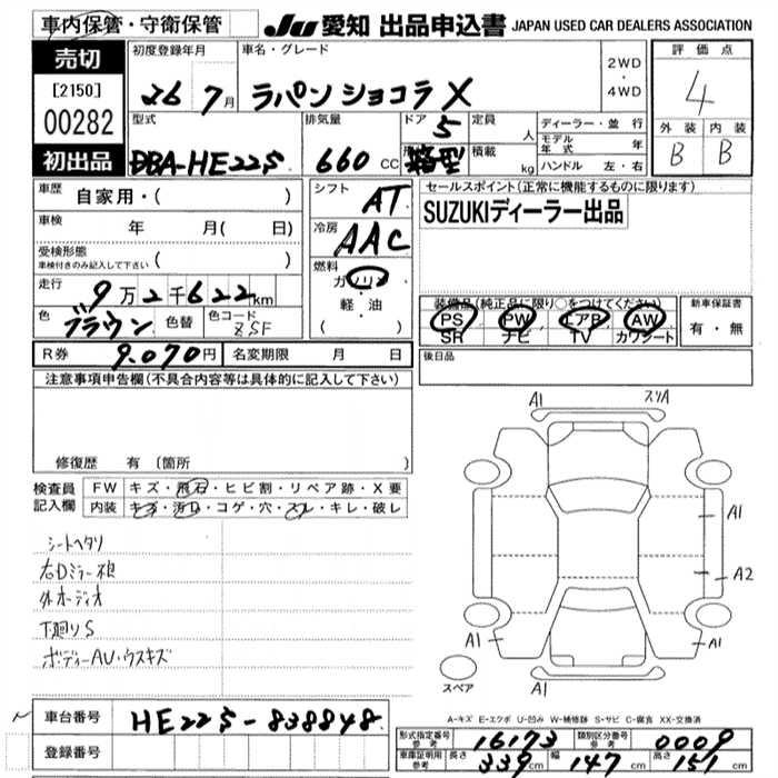 SUZUKI ALTO LAPIN