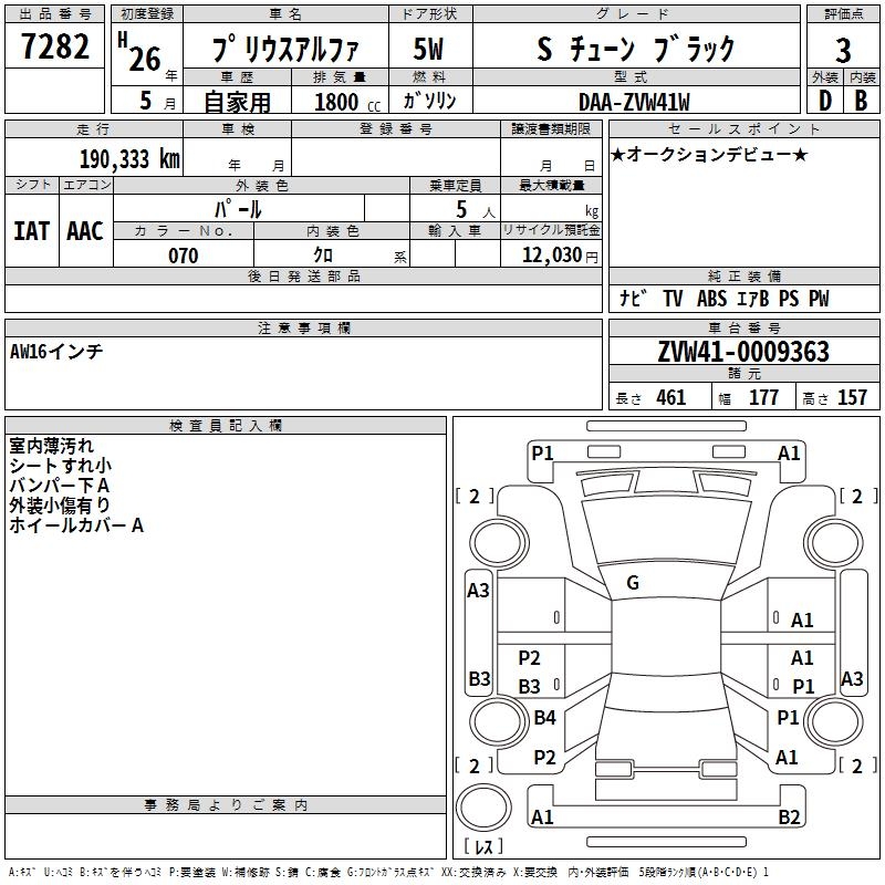 TOYOTA PRIUS ALPHA