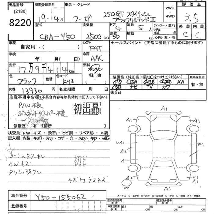 NISSAN FUGA
