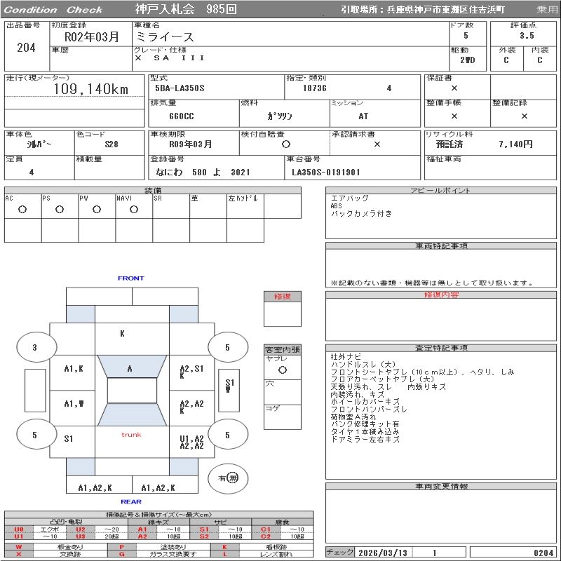DAIHATSU MIRA E:S