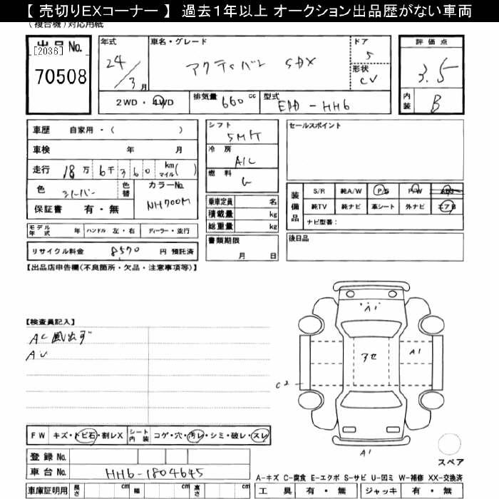 HONDA ACTY