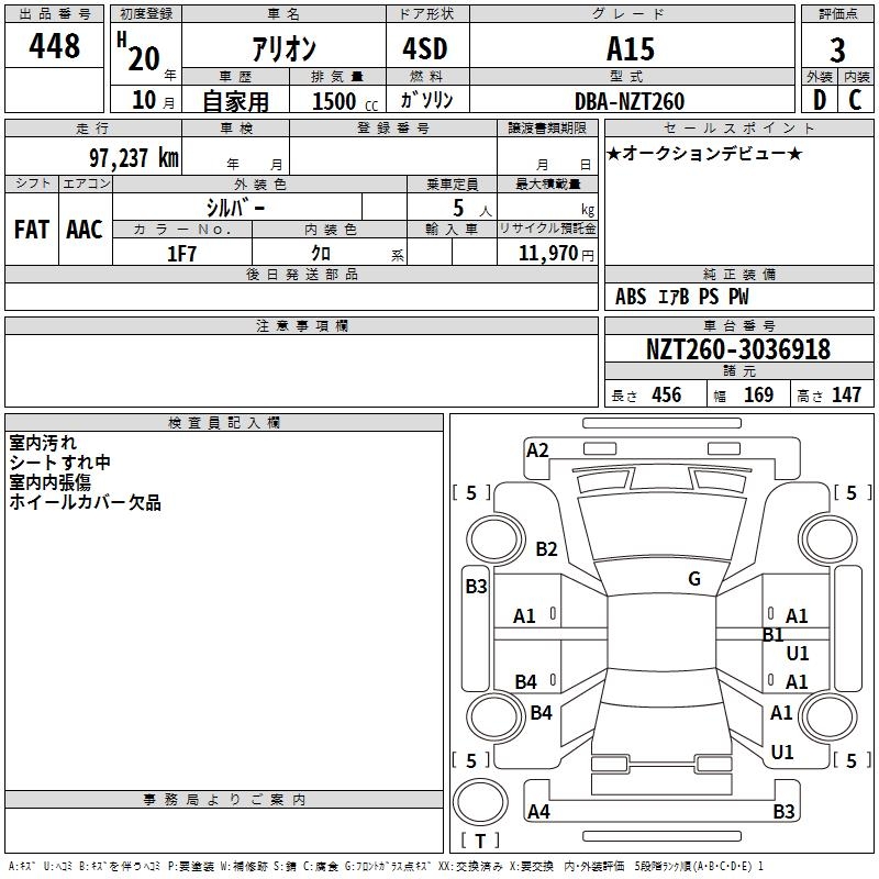 TOYOTA ALLION