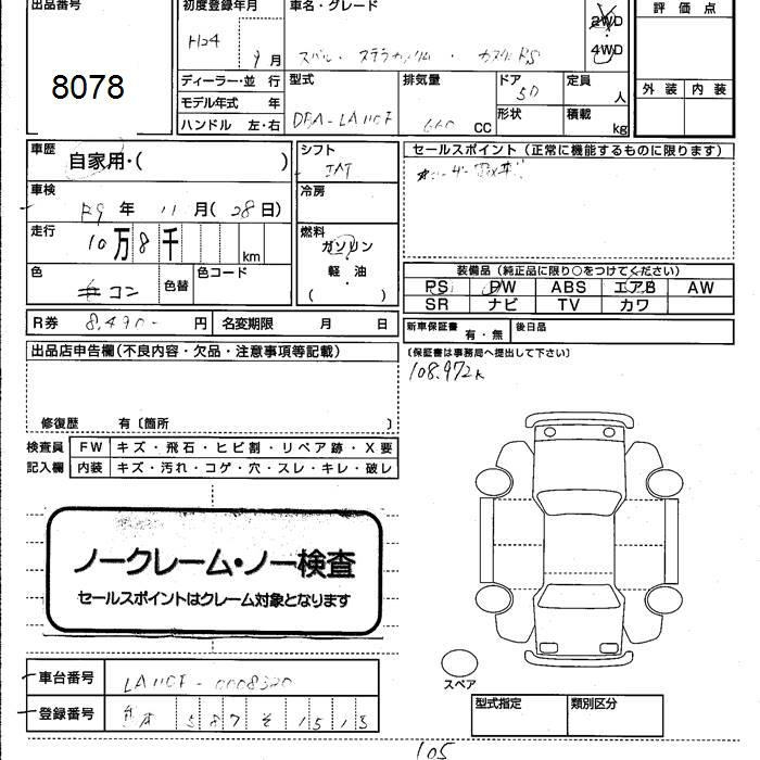 SUBARU STELLA