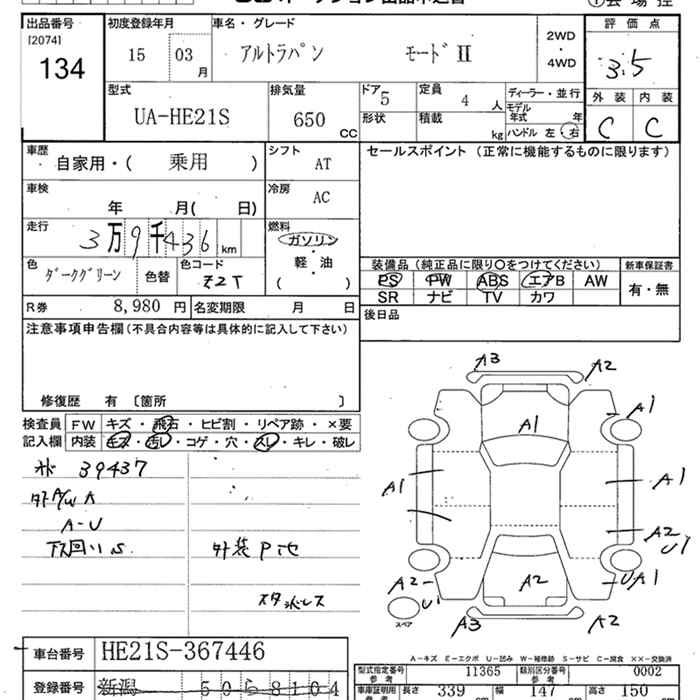 SUZUKI ALTO LAPIN