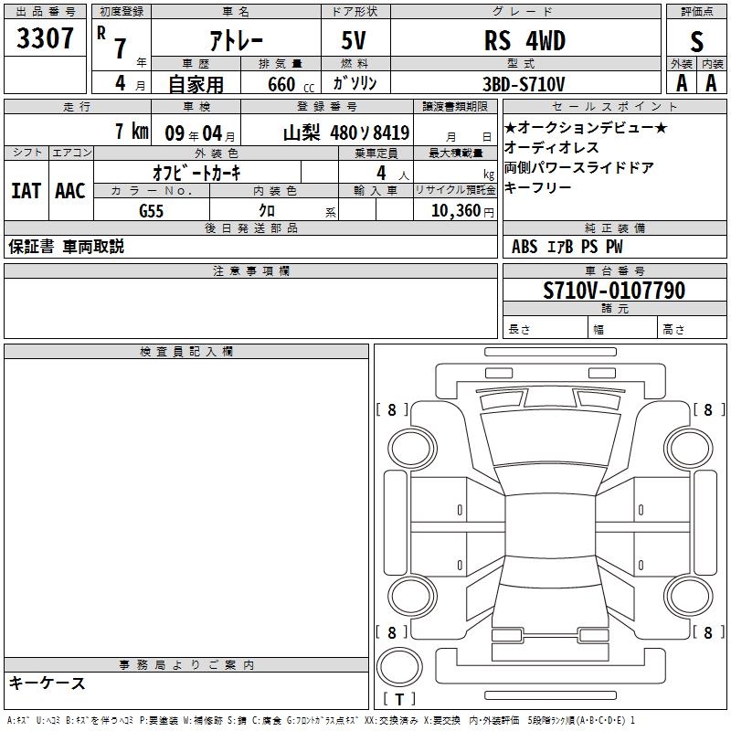 DAIHATSU ATRAI