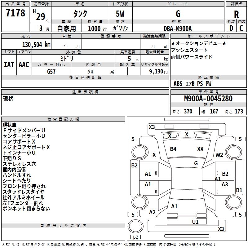 TOYOTA TANK