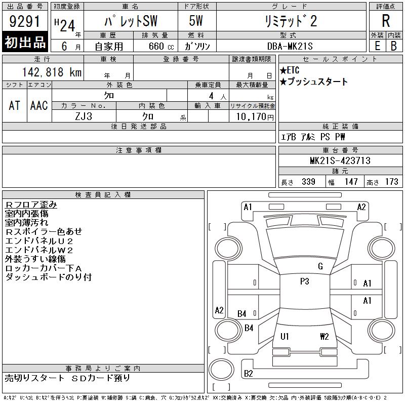 SUZUKI PALETTE