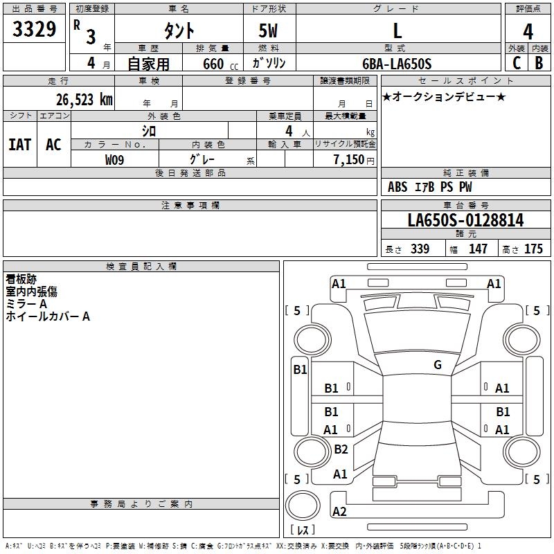 DAIHATSU TANTO