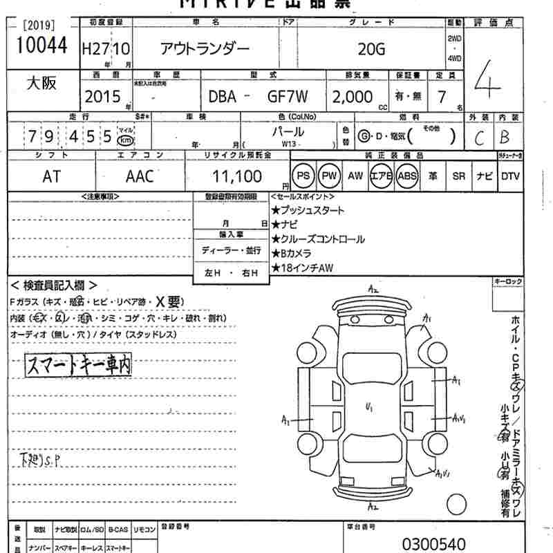 MITSUBISHI OUTLANDER