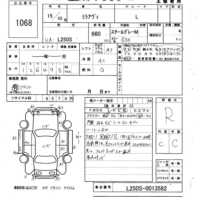 DAIHATSU MIRA AVY