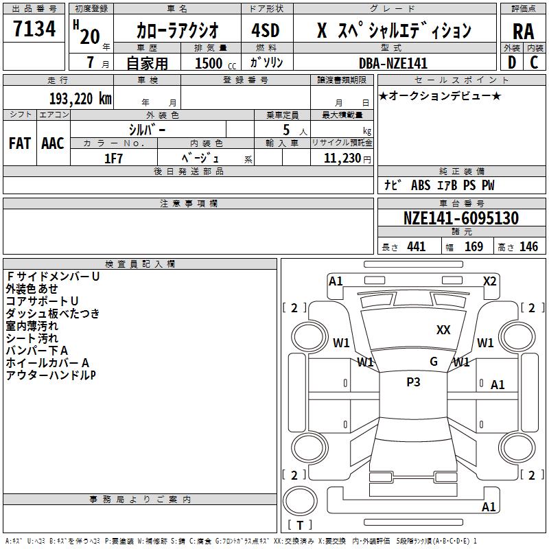 TOYOTA COROLLA AXIO