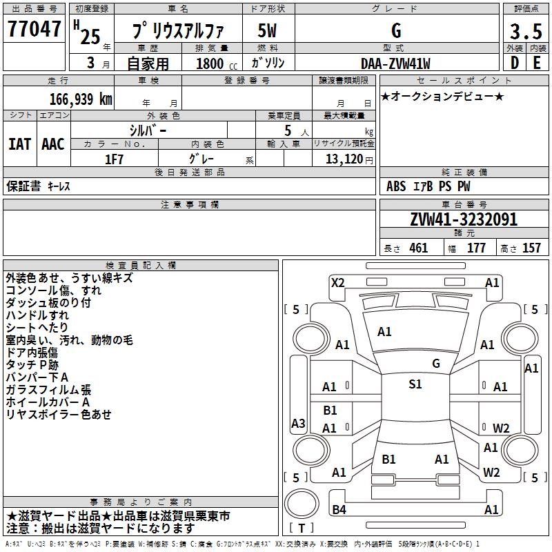 TOYOTA PRIUS ALPHA