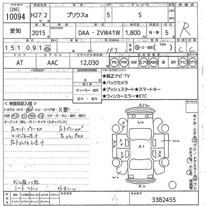 TOYOTA PRIUS ALPHA