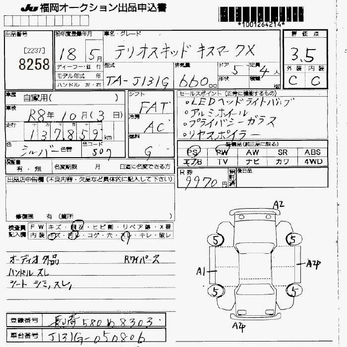 DAIHATSU TERIOS KID