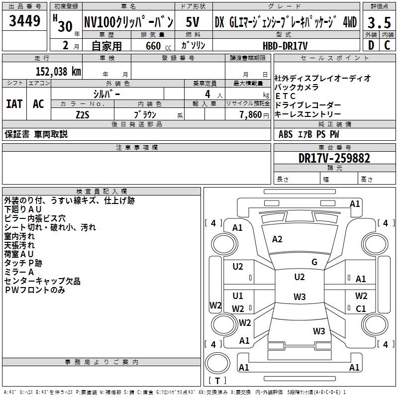 NISSAN NV100 CLIPPER