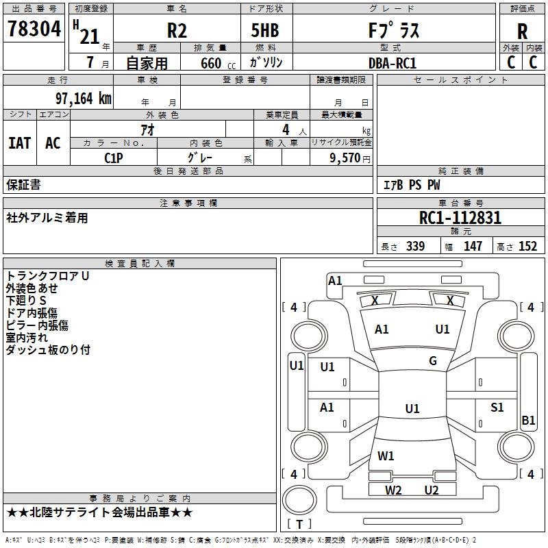 SUBARU R2