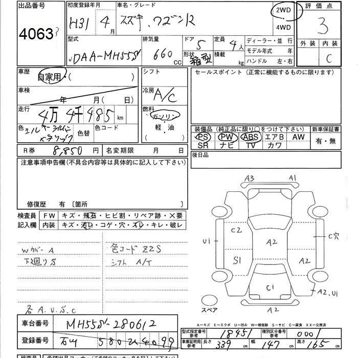 SUZUKI WAGON R
