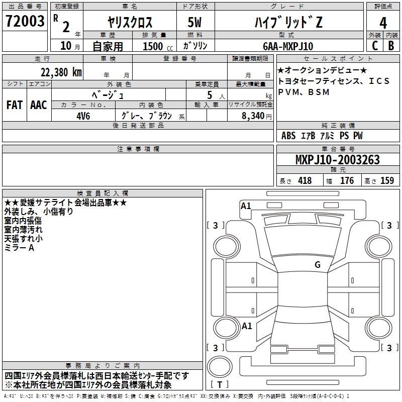 TOYOTA YARIS CROSS