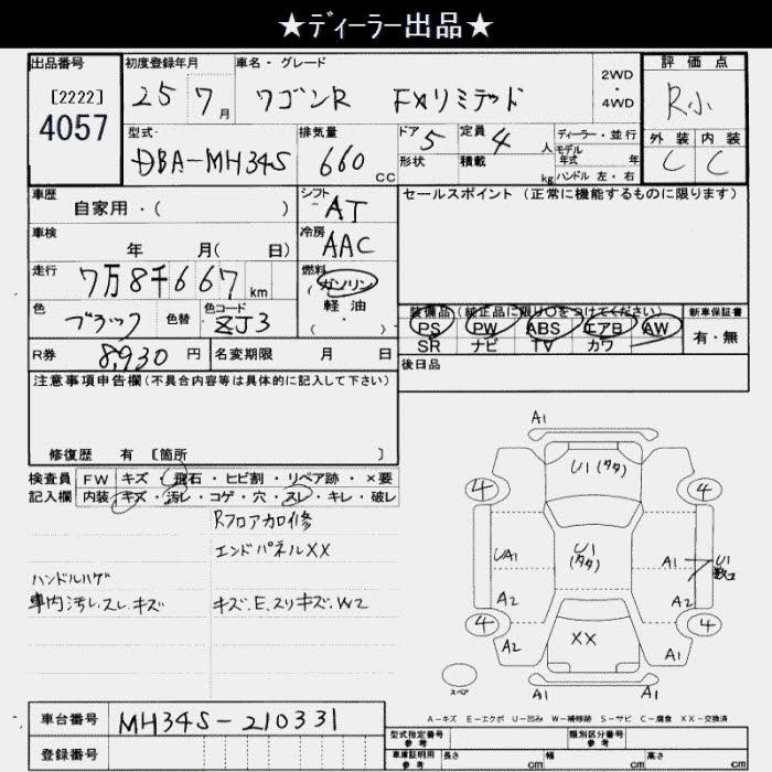 SUZUKI WAGON R