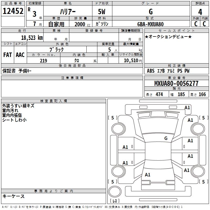 TOYOTA HARRIER