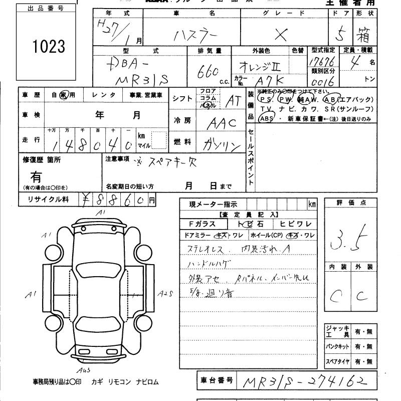 SUZUKI HUSTLER