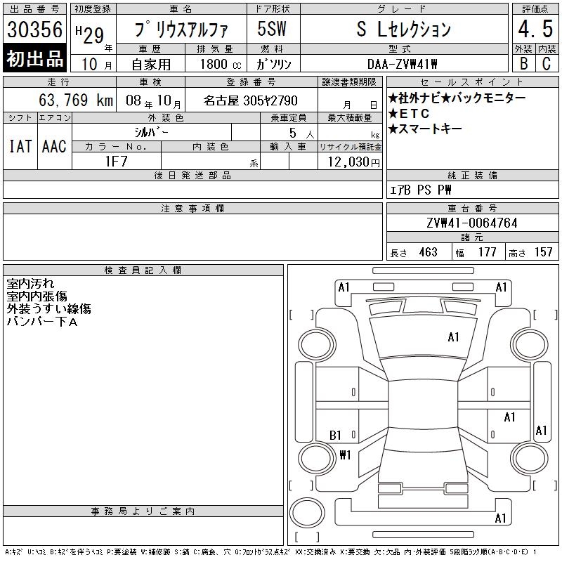 TOYOTA PRIUS ALPHA