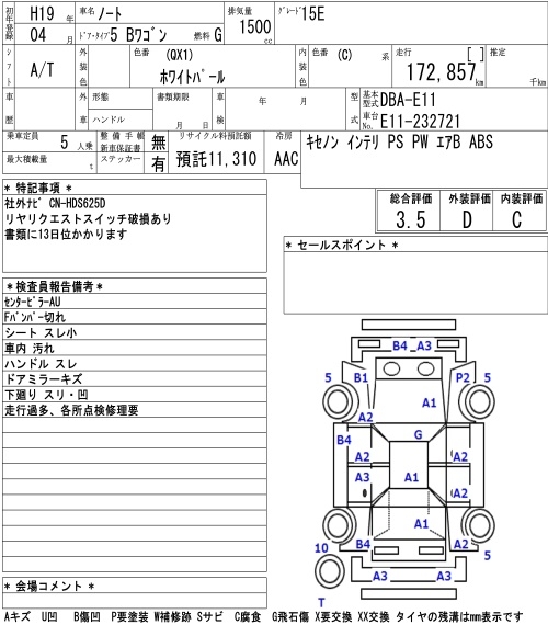 NISSAN NOTE