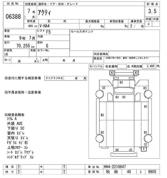HONDA ACTY