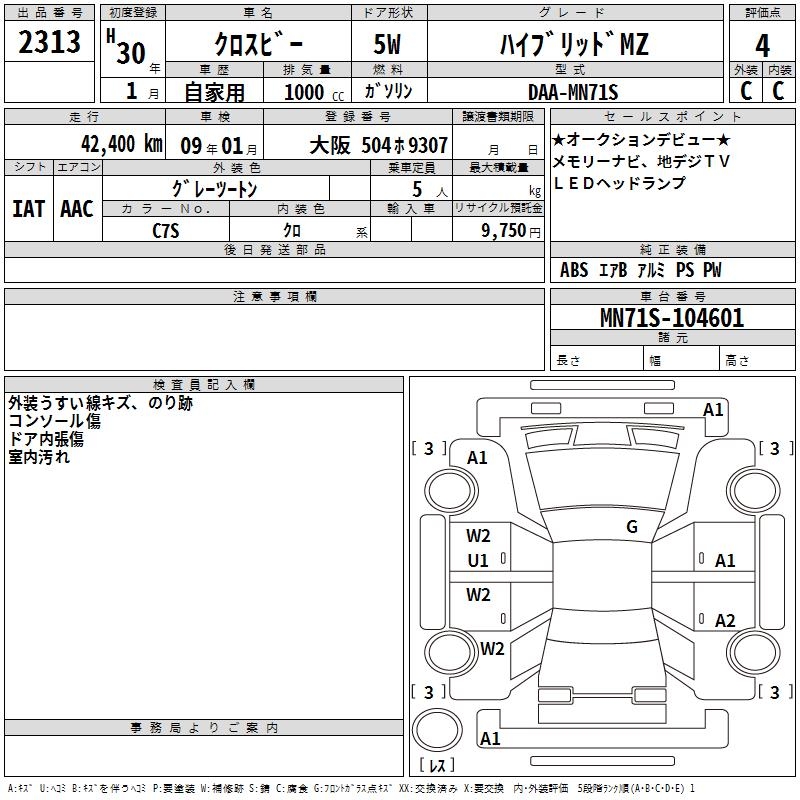 SUZUKI XBEE