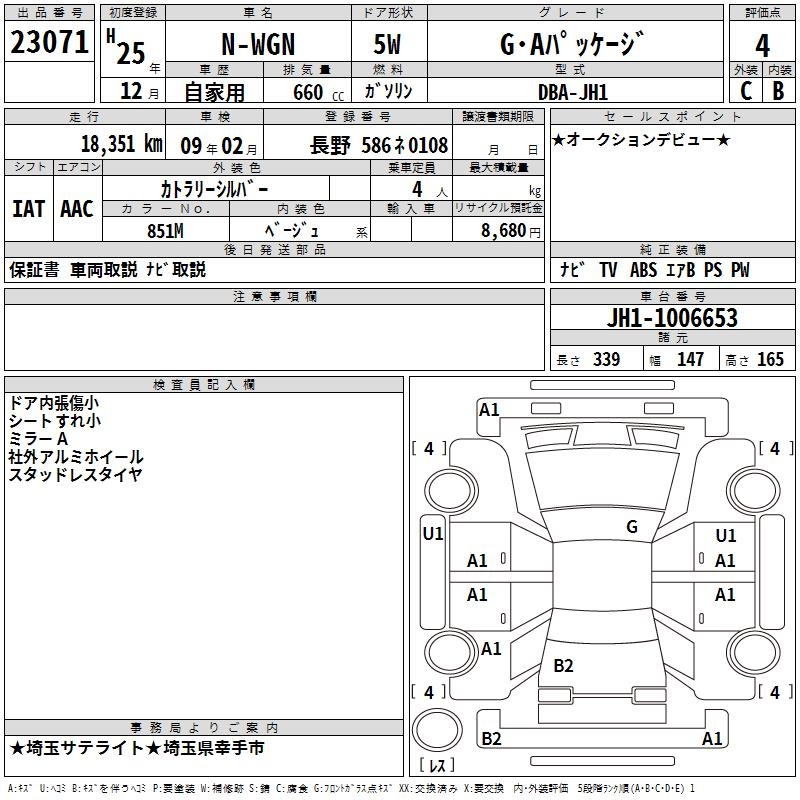 HONDA N-WGN