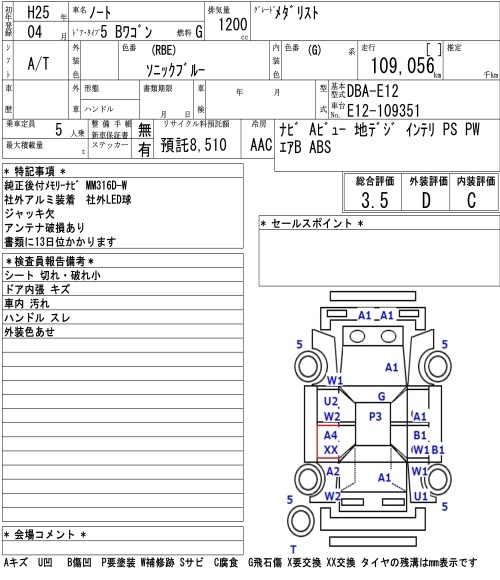 NISSAN NOTE
