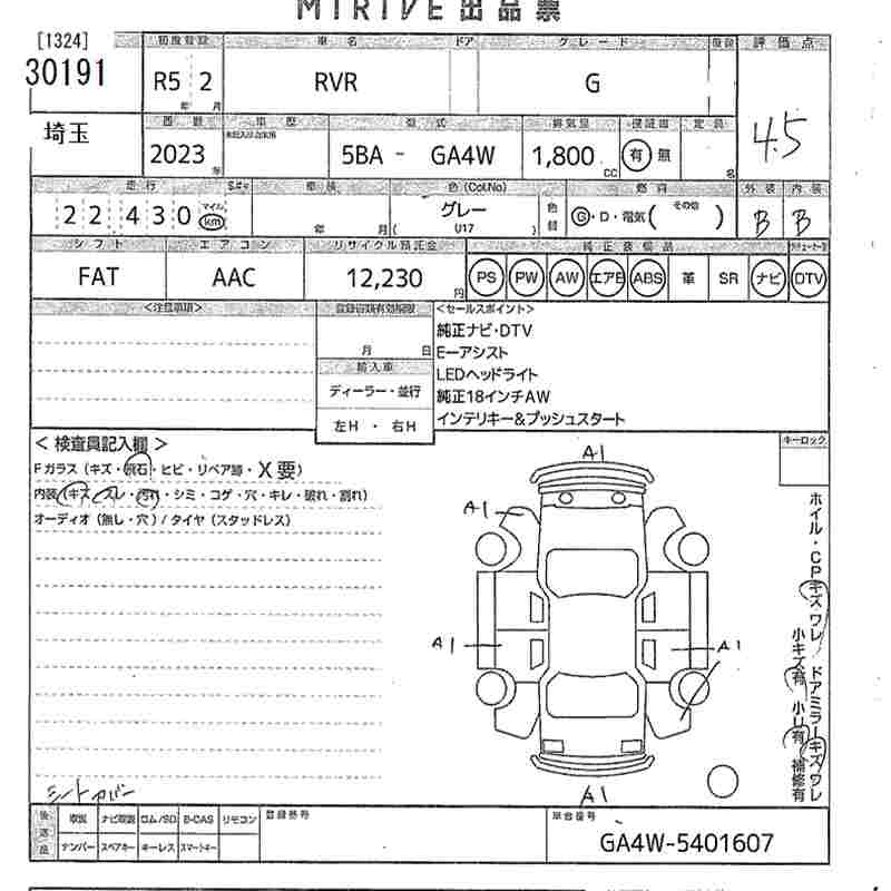 MITSUBISHI RVR