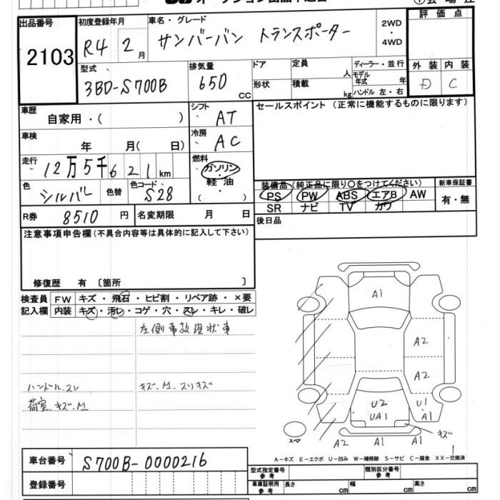 SUBARU SAMBAR