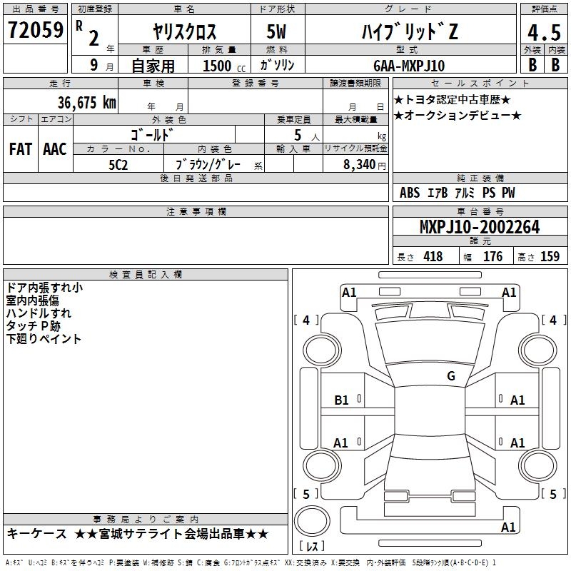 TOYOTA YARIS CROSS