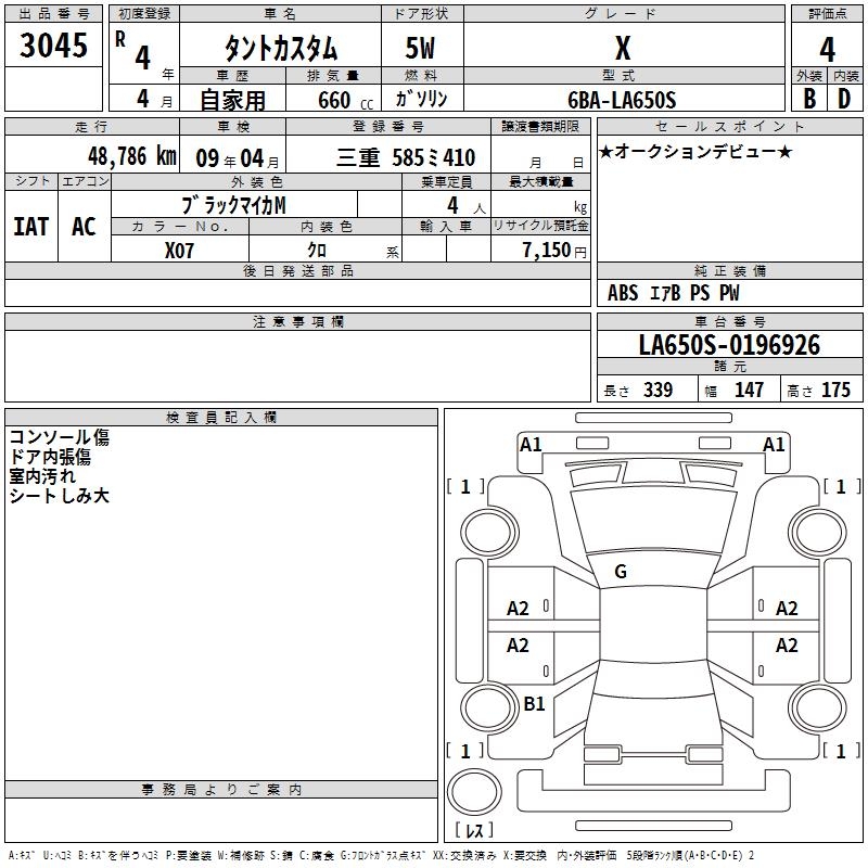 DAIHATSU TANTO