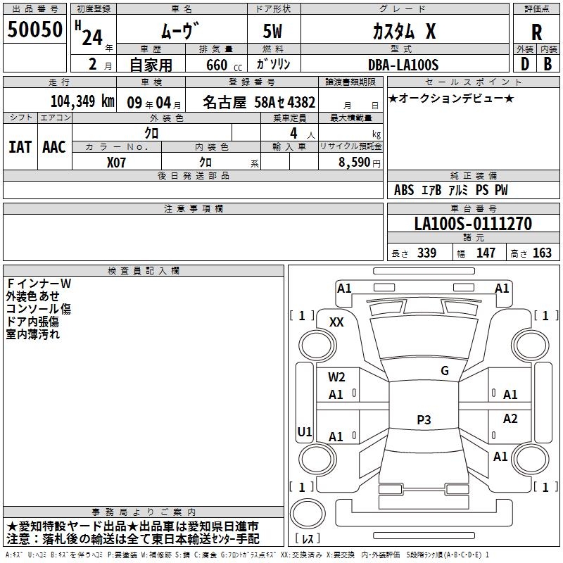 DAIHATSU MOVE