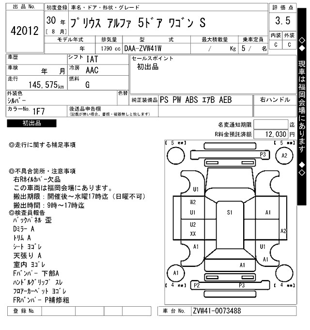 TOYOTA PRIUS ALPHA