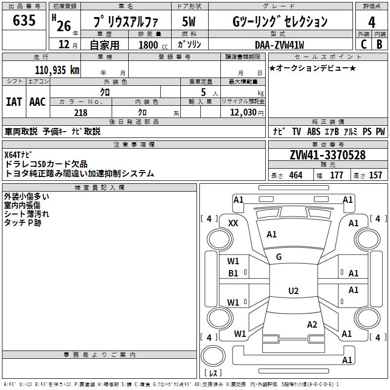 TOYOTA PRIUS ALPHA