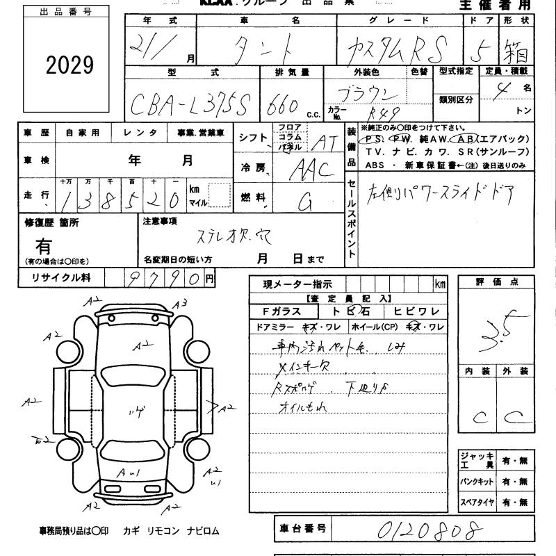 DAIHATSU TANTO
