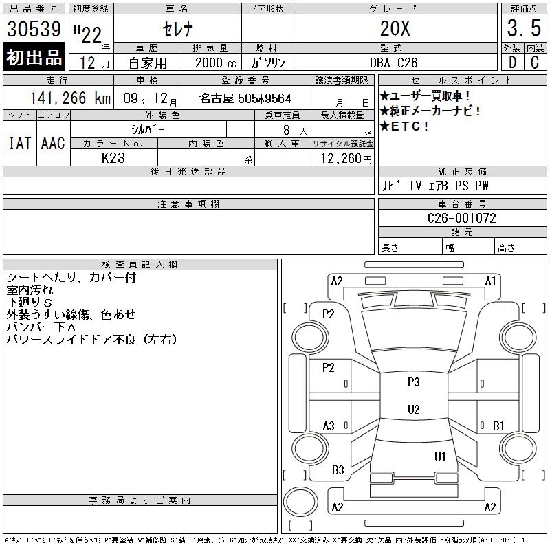 NISSAN SERENA