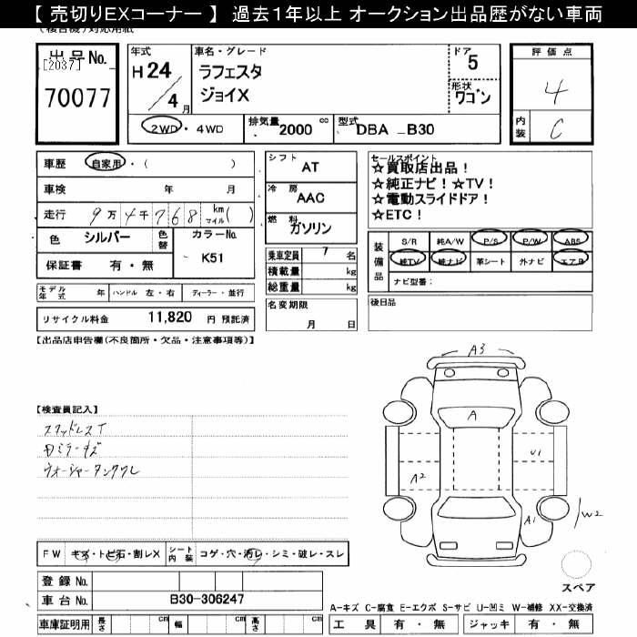 NISSAN LAFESTA