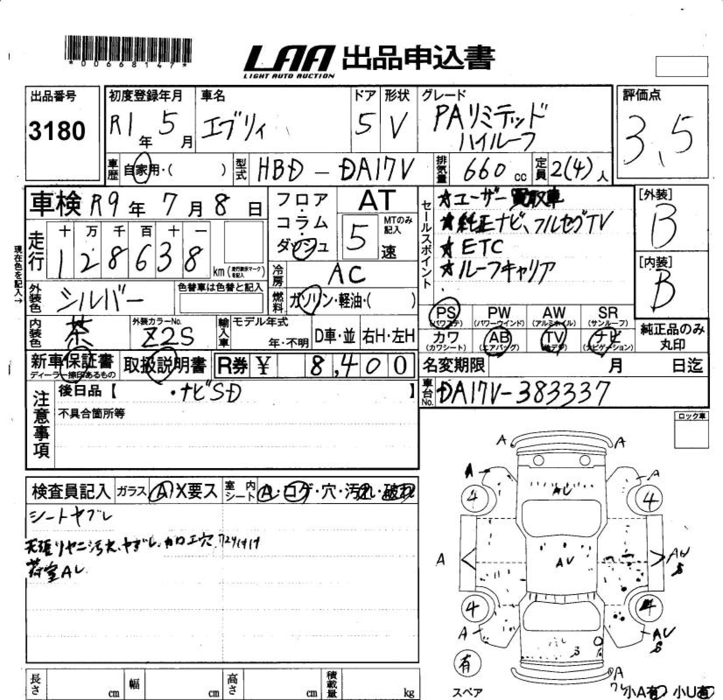 SUZUKI EVERY