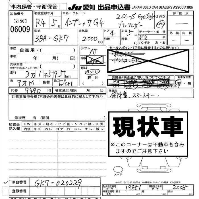 SUBARU IMPREZA