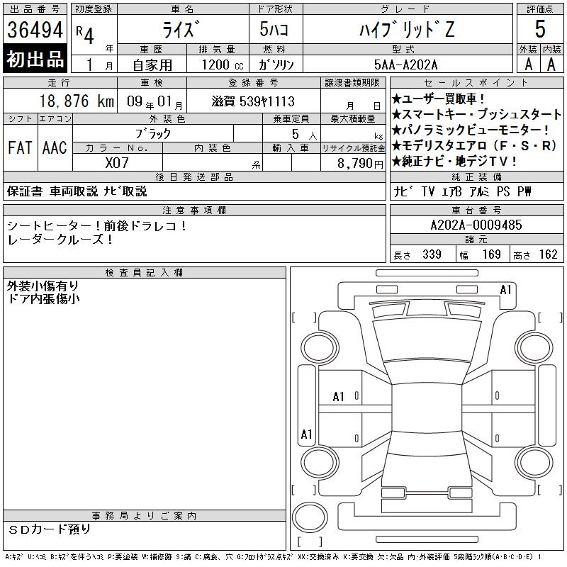 TOYOTA RAIZE
