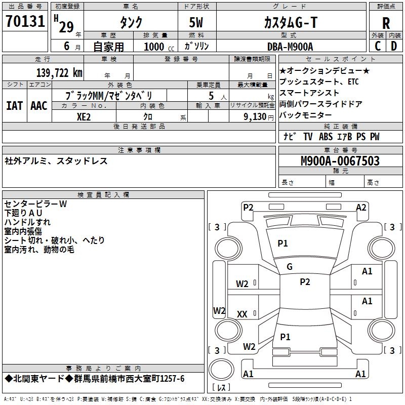 TOYOTA TANK