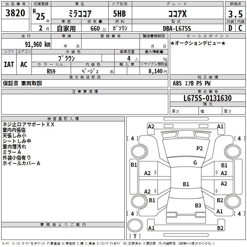 DAIHATSU MIRA COCOA