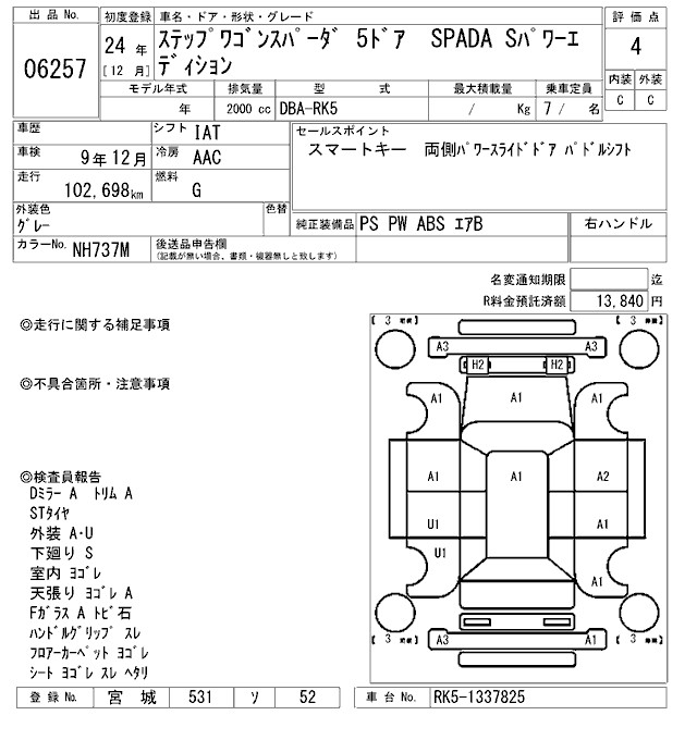 HONDA STEPWGN