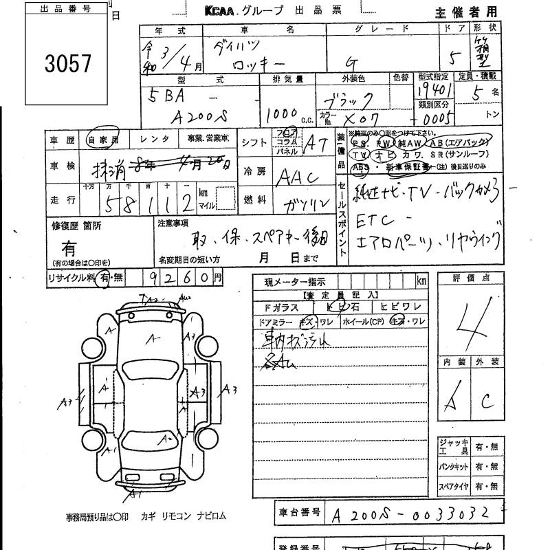 DAIHATSU ROCKY